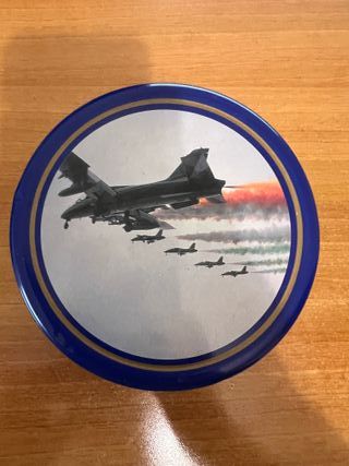 Scatole Latta Frecce Tricolori