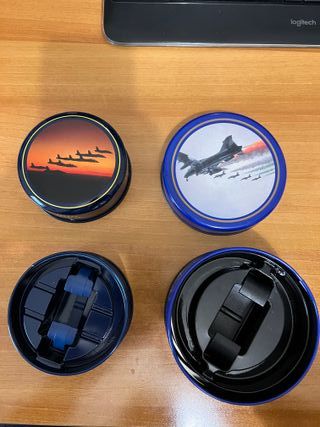 Scatole Latta Frecce Tricolori