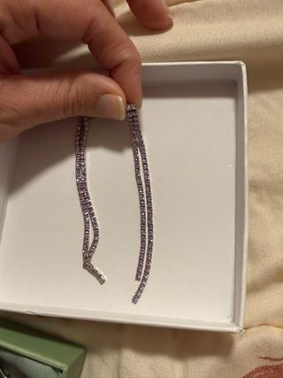 Orecchini Stroili pendenti a due fili