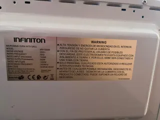 Microondas Infinitron Casi Nuevo