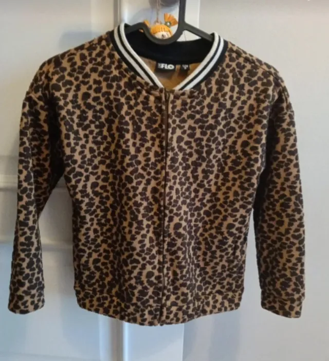 Bomber niña estampado animal print T8