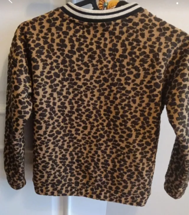 Bomber niña estampado animal print T8