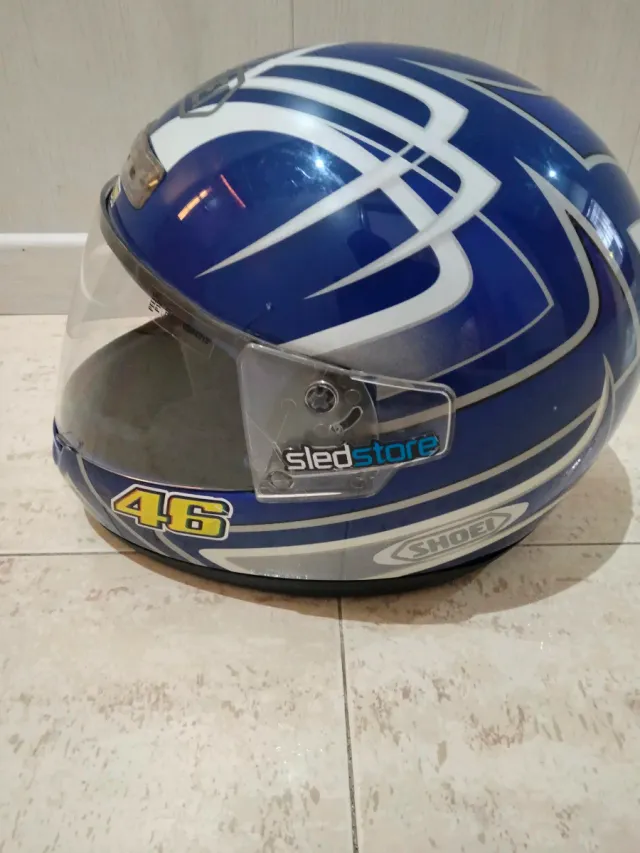 Casco Moto SHOEI Azul Niño