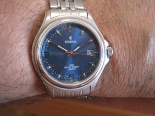 RELOJ FESTINA DE CUARZO CON ESFERA AZUL