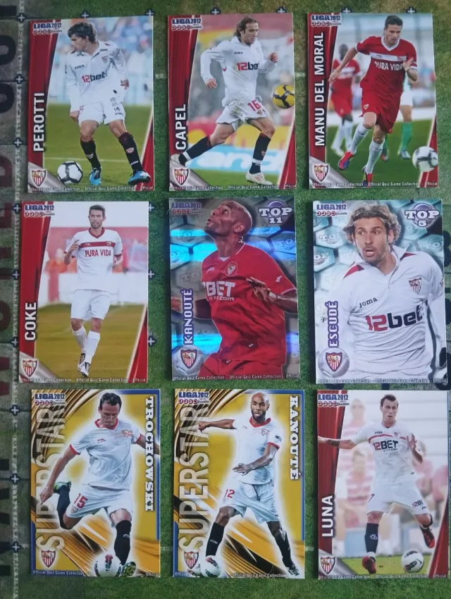(CR01) 28 Cromos SEVILLA FC LIGA 2012
