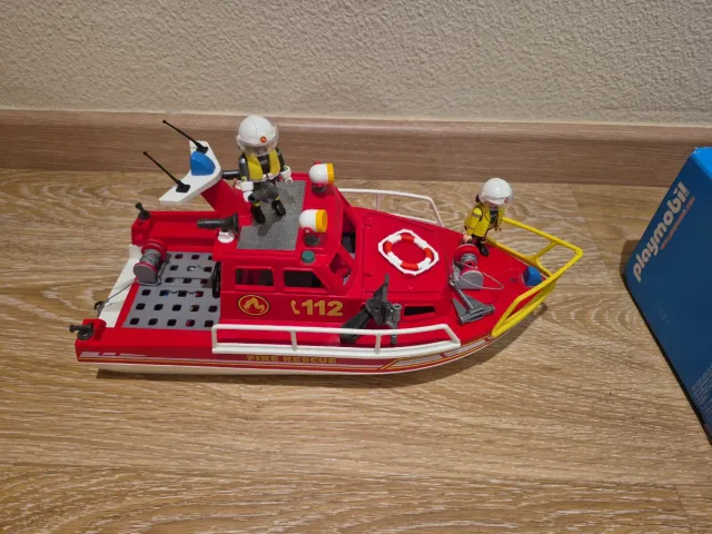 Playmobil City Action Lancha Bomberos 70147