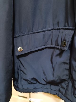 Chaquetón mujer azul