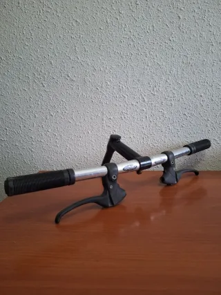 Manillar aluminio y manetas