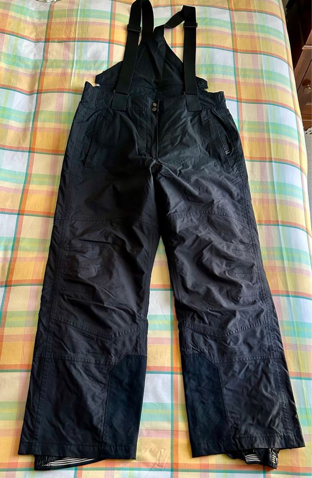 Pantalones de esquí con peto desmontable