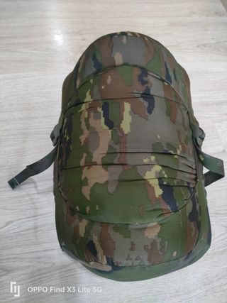 Saco dormir pixelado ET verde