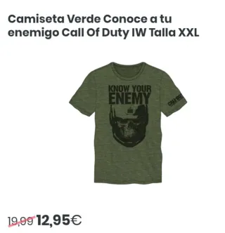 Camisetas Call of Duty