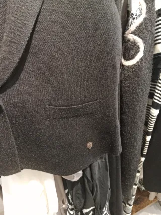 Chaleco negro elegante