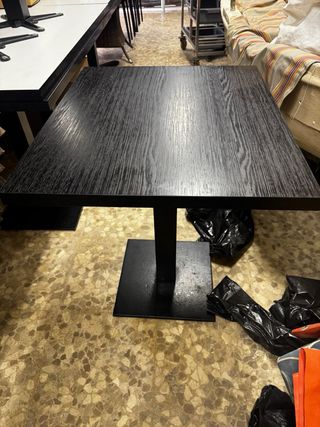 Tavoli da bar ristorante in metallo e legno