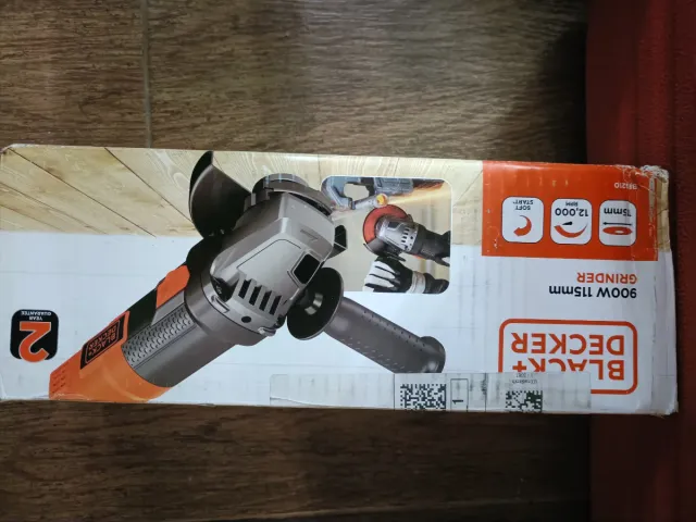 Amoladora Black+Decker 900W 115mm