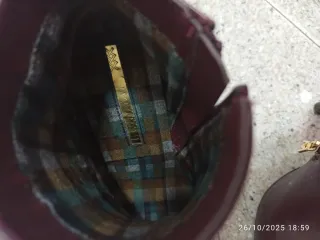 Stivaletti bordeaux come nuovi