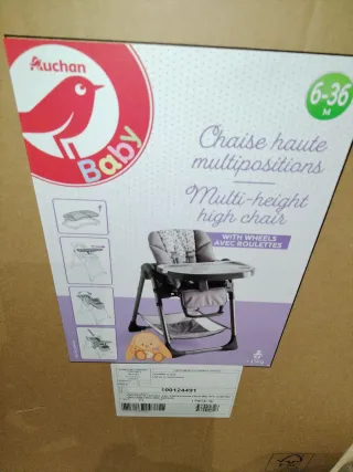 Trona bebé 6-36 meses cuidada urge su venta