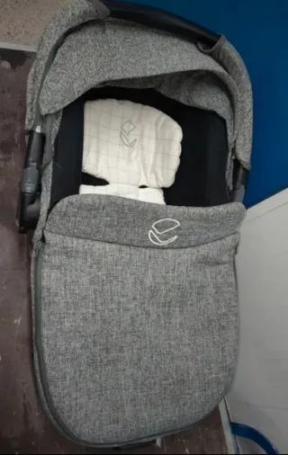 Capazo Portabebé Jane Matrix 3en1 Gris