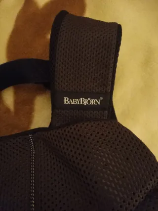 Mochila portabebés BabyBjörn One Air 3D marrón osc