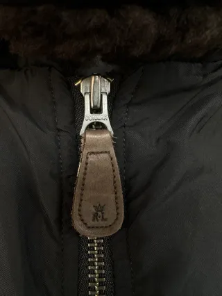 Chaqueta Bomber Ralph Lauren Talla XL Negra