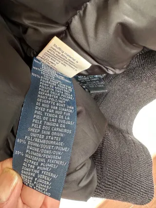 Chaqueta Bomber Ralph Lauren Talla XL Negra