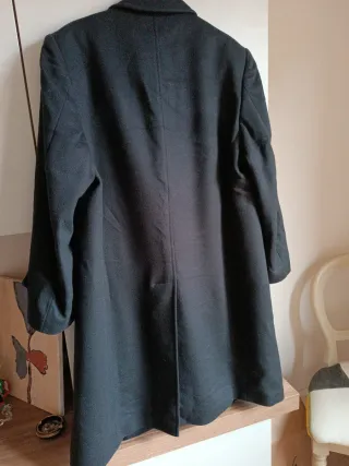 Cappotto uomo lana e cashmere blu