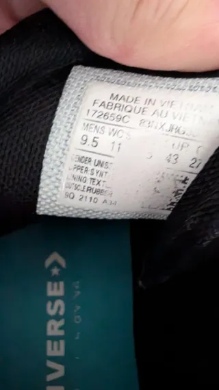 Botas Converse Verdes y Blancas