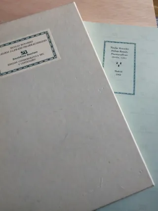 Diálogo llamado Pharmacodilosis. Nicolás Monarde