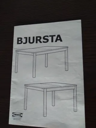 Mesa comedor grande de Ikea