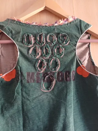 Camiseta hippie tirantes multicolor