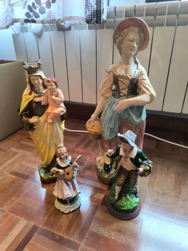 Figuras decorativas vintage