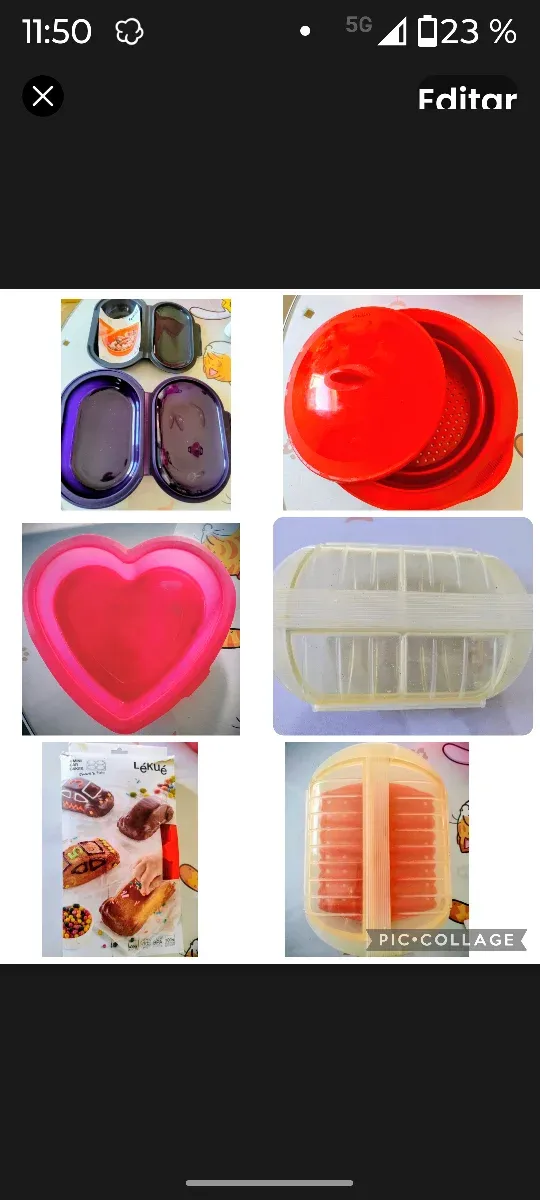 Lote de moldes Lekue