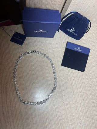 Collana Swarovski Argento