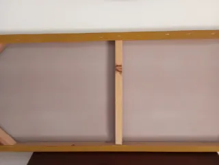 Cuadro al óleo sobre bastidor grande
