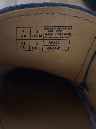 Dr Martens Botas Negras Charol