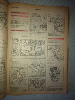 MANUALES TALLER SAXO VTS LIBROS REVISTA CATÁLOGOS