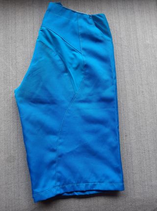Fox Pantaloncini MTB DH Blu/Giallo