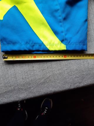 Fox Pantaloncini MTB DH Blu/Giallo