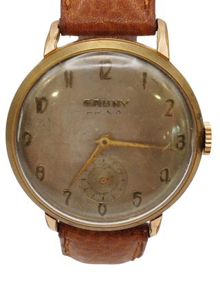 RELOJ DE CUERDA CAUNY PRIMA DE LUXE 1511 VINTAGE 36MM