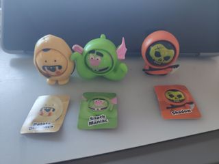 Figuras y cartas Freak Marbles