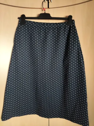 Falda midi lunares Compañía Fantástica