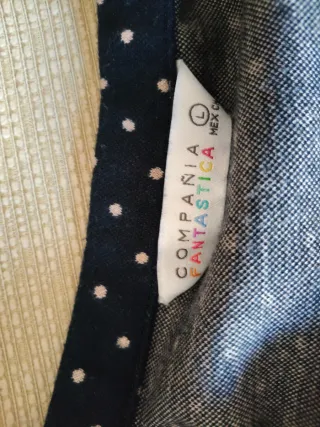 Falda midi lunares Compañía Fantástica