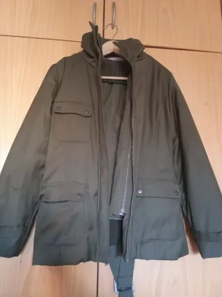 Chaqueta verde militar