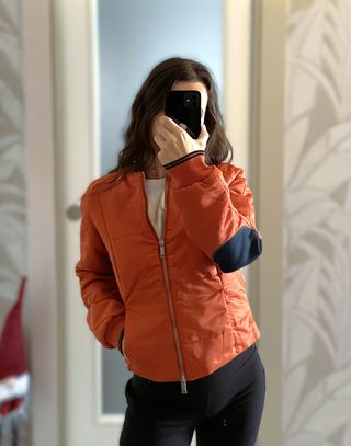 Cazadora Purificación García Naranja