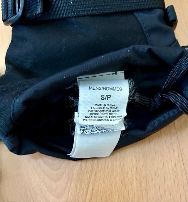 Guantes de esquí The North Face negros