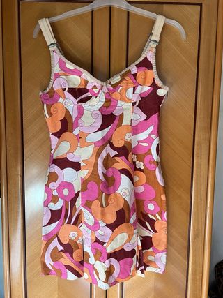 Vestido vintage D&G floral Dolce & Gabbana