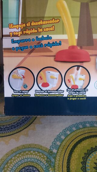 Juego de mesa Atasco en el Baño