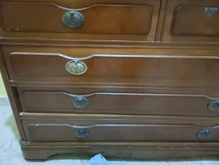 URGE Cama, mesitas, comoda y Armario puente