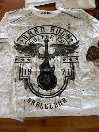 Camiseta Hard Rock Guitar Co. Barcelona