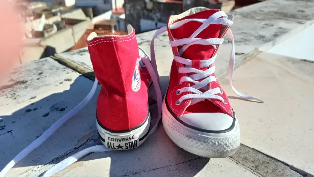 Zapatillas Converse Mujer Rojas