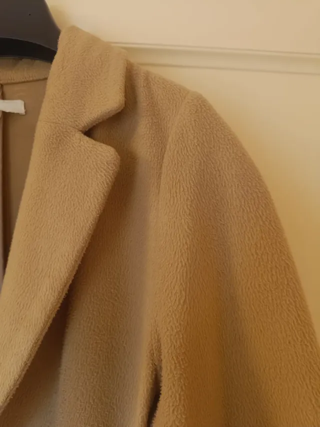 Cappotto lungo donna H&M beige